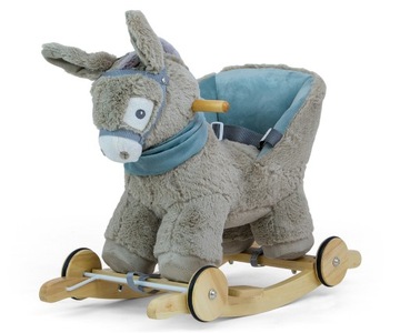 Качалка-качалка DONKEY 2in1 RIDE-OVER, детская качелька-качалка-качалка для лошади