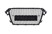 фото thumb №10, Audi a4 b8 lift решітка радіатора решітка радіатора rs + заглушки протитуманних фар чорний блиск black