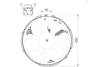 фото thumb №2, Вентилятор радіатора fiat stilo 01- nrf