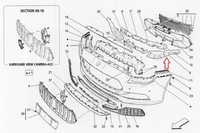 фото thumb №10, Maserati quattroporte vi 2017- абсорбер левый бампера перед оригинальный номер 670038100