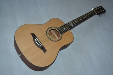 HARLEY BENTON DS-10 MINI TRAVEL АКУСТИЧЕСКАЯ ГИТАРА С КОРПУСОМ 3/4