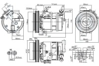 Купить Nissens компрессор кондиционера alfa romeo 159 brer, фото thumb