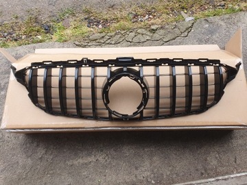 фото thumb №6, Решітка радіатора решітка mercedes w205 рестайлінг 2019+ gt чорний чорний