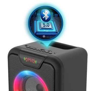 Караоке Manta 30 Вт Bluetooth-колонка с микрофоном