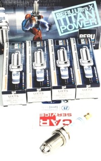 фото thumb №1, 4x свеча искровая зажигания beru beru uxt5