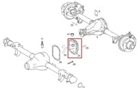 фото thumb №2, Mercedes sprinter 906 кришка заднього міст