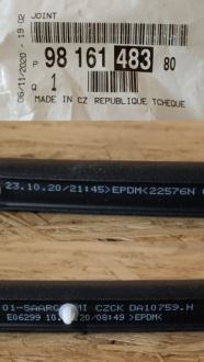 фото thumb №10, Citroen c3 iii 16- прокладка дверь правый перед