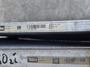 фото thumb №6, Opel vectra c радіаторів кондиціонера води 24418362 24418344 1.8 16 v