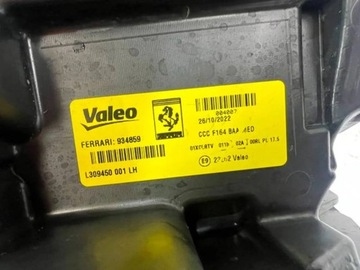 фото thumb №10, Ferarri roma лампа левая перед передняя ксенон 934859 f164