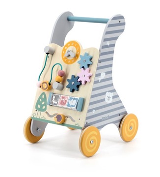 Деревянная развивающая коляска для детей Viga Toys
