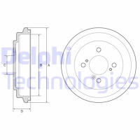 фото thumb №3, Барабан тормозной задняя suzuki swift iv 10-