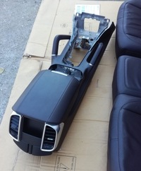 фото thumb №15, Porsche cayenne 7p5 lift заднє сидіння задня обшивка двері перед задня тунель ідеальний стан коричневий