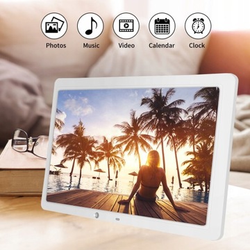 Цифровая фоторамка HD USB с диагональю 15,4 дюйма