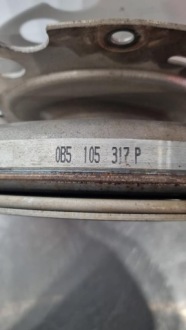 Колесо маховик porsche macan 2021 0b5105317p Недорого, фото thumb