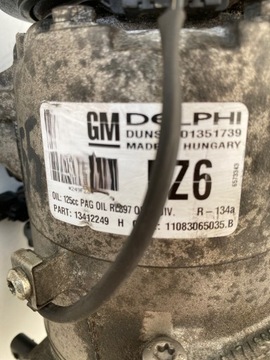 фото thumb №9, Opel astra j meriva zafira tourer компрессор компрессор кондиционера 13412249