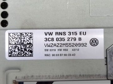 фото thumb №8, Радіо автомобільні volkswagen passat b7 2012 3c8035279b