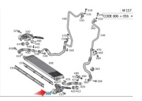 Купить Рамка кронштейн радиатора gls amg mercedes оригинальный номер a1665010070, фото thumb