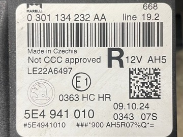 фото thumb №11, Фара перед сторона правая skoda octavia mk4 5e4941010