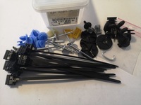 фото thumb №1, Набір кліпси штифти заклепки бампера задня c4 cactus