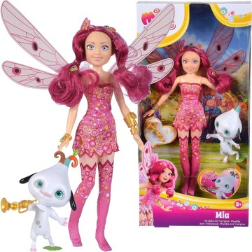 MIA I JA LALKA MIA WRÓZKA ROCHOME SKRZYDŁA + FIGURKA FAUNA PHUDDLE AKCES.