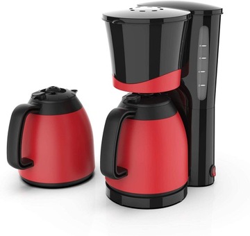 Kalorik TKG KA 520 BKRD капельная кофемашина 1 л красный