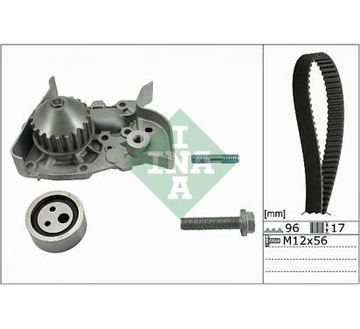 фото thumb №14, Розподіл + насос води renault megane i 1.4, 1.4 e