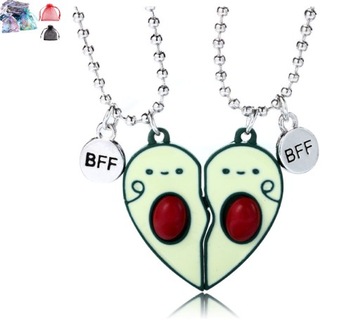 Подвеска «Дружба» с авокадо для пар BFF FRIENDS