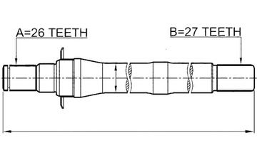 фото thumb №10, Вал піввісь hyundai ix35 2.0i 4wd 10-15 правий