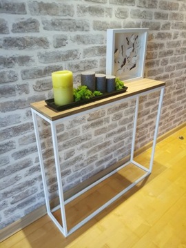 консоль, консоль, INDUSTRIAL LOFT WHITE