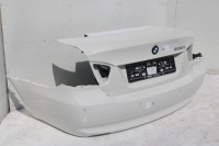 фото thumb №10, Bmw 3 e90 задняя крышка багажника багажника + бампер задний + лампы 300 alpinweiss белый