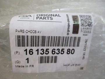 фото thumb №15, Peugeot partner рестайлинг 15-18 бампер переднее новый оригинальный 9810923377