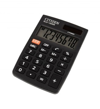 Калькулятор карманный CITIZEN SLD-100NR, 8-значный