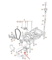 фото thumb №8, Audi a4 b7 oil насос 03g115105a