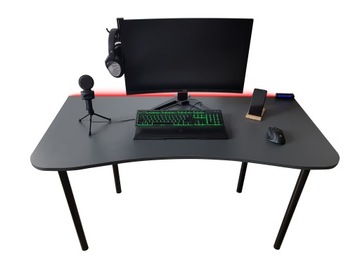 LED ИГРОВОЙ КОМПЬЮТЕРНЫЙ СТОЛ ДЛЯ ГЕЙМЕРОВ