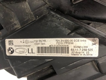 фото thumb №12, Bmw 3 f30 f31 лампа ліва ксенон 11 - 15