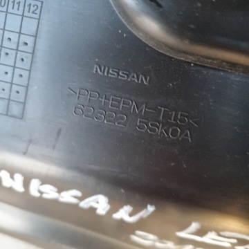 фото thumb №8, Nissan leaf ii защита na pas ремня переднее крышка 17- 623225sk0a