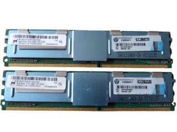 Память FB-DIMM DDR2 8 ГБ Mac Pro 3.1 Рабочая станция Dell/HP 2x 4 ГБ гарантия