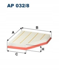 Filtron ap 032/8 фільтр повітря Ціна, фото thumb