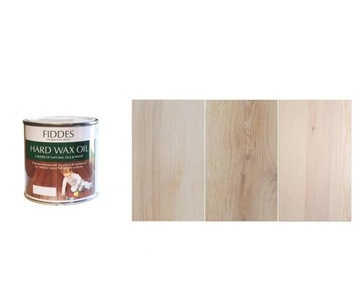 FIDDES Twardy Olejowosk meble blaty drewno HARD WAX OIL WHITE biały 250ml