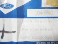 фото thumb №9, Склопідйомник правий перед ford fiesta mk4 oem номер 1048940
