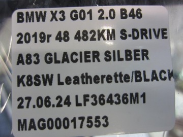 фото thumb №11, Bmw x3 g01 x4 g02 dekor захист консолі середньої 6822047 dąb 51166822047