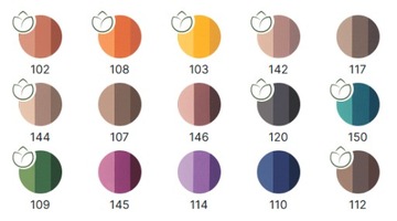 FREEDOM SYSTEM RAINBOW MATTE NF 103 Тени для век INGLOT