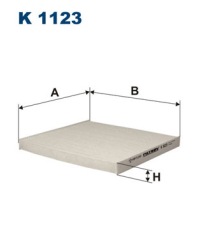 Купити Фільтр салонний k1123 filtron, фото thumb