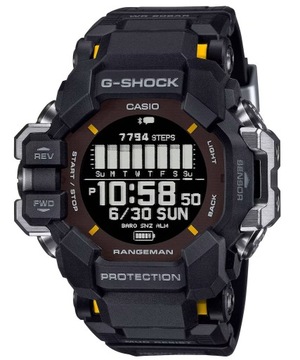 ЧАСЫ CASIO RANGEMAN G-SHOCK GPR-H1000, ЧЕРНЫЕ