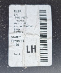 фото thumb №14, Jeep cherokee kl 2.2 бампер задняя kompletny pdc hak