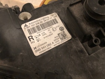 фото thumb №12, Лампи повний led vw tiguan ii 5nb941081a 5nb941082a оригінал вживаний комплект