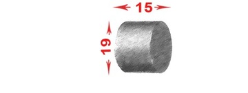 Karnisz PRO metal fi16 pojedyńczy 470 cm bez kółek