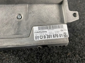 фото thumb №7, Bmw seria 4 f32 монитор системы навигации считыватель дисков 65129351670