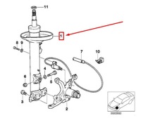 фото thumb №7, Bmw z3 coupe e36 передня частина правий shock абсорбер 31316753258 6753258
