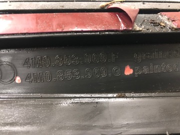 фото thumb №9, Планка двері лівий зад audi q7 4m 4m0853969g